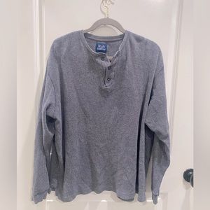 Navy Blue Henley Shirt High Sierra